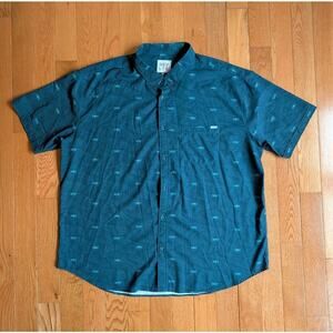 RSVLTS Dragonflies Kunuflex Short Sleeve Button Up Shirt 3XL